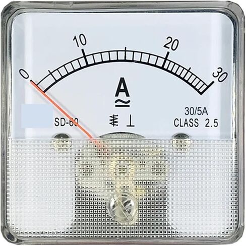 SD60 AC Ammeter 5a 10a 20a 30a 50a/5A Voltmeter Ac300v 500v Dh60 52 1Pcs(AC 5A) in Saudi Arabia