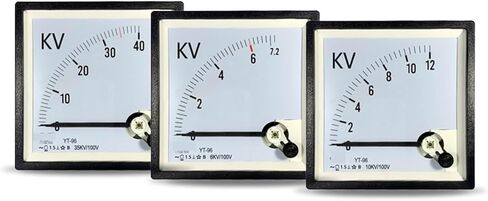 Cp96 AC High Voltage Voltmeter 100v 3.6kv 7.2kv 10kv 12kv 40kv Dh96 1Pcs(3.6kV) in Saudi Arabia