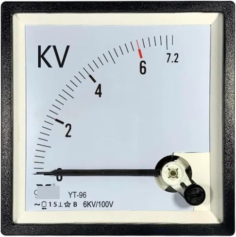 Cp96 AC High Voltage Voltmeter 100v 3.6kv 7.2kv 10kv 12kv 40kv Dh96 1Pcs(3.6kV) in Saudi Arabia