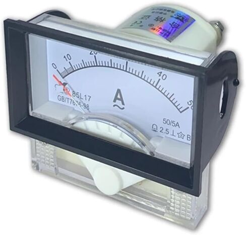 85L17 AC Ammeter 1A 2A 3A 5A 10A 15A 20A 30A 50A Direct Use Through with Black Frame Transformer 1Pcs(30-5A) in Saudi Arabia