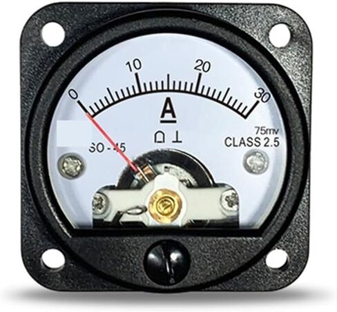 So-45 DC Ammeter Shunt 75mV Input 5A 10A 15A 20A 30A 50A 75A 100A 150A 200A Black Circular Instrument 1Pcs(DC 15A 75mV) in Saudi Arabia
