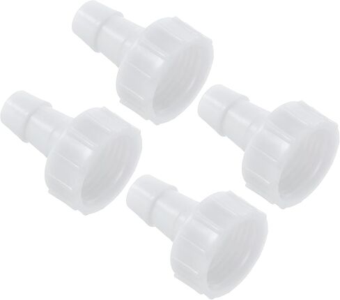 Pack of 4 Plastic Hose Barb Fittings 25/64" Hose Barb to 1/2" g Female Fittings in Kuwait