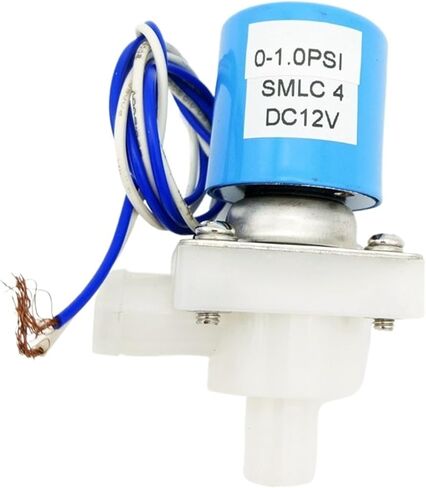 SMLC 3 4 2 Way Normally Closed 12mm Plastic Water Solenoid Valve Special Diaphragm For Foods Water System NBSANMINSE(SMLC 3,DC12V_2PCS) in Saudi Arabia