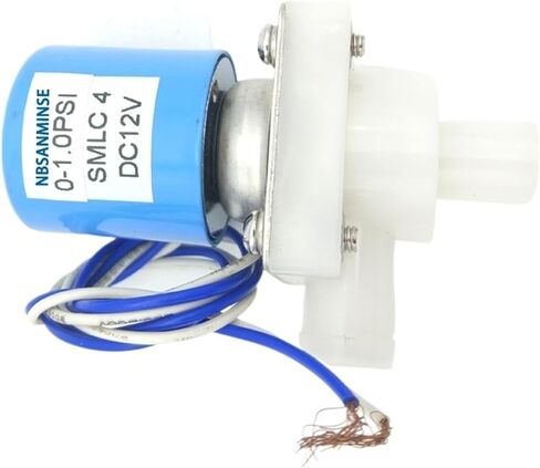 SMLC 3 4 2 Way Normally Closed 12mm Plastic Water Solenoid Valve Special Diaphragm For Foods Water System NBSANMINSE(SMLC 3,DC12V_2PCS) in Saudi Arabia