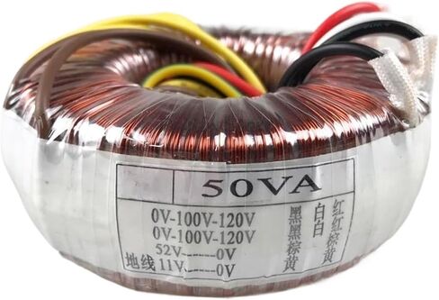 1pcs 50W 50VA Input 0-100V-120V Output 52V 11V Ring Transformer Medical Equipment Accessories Transformer in Saudi Arabia