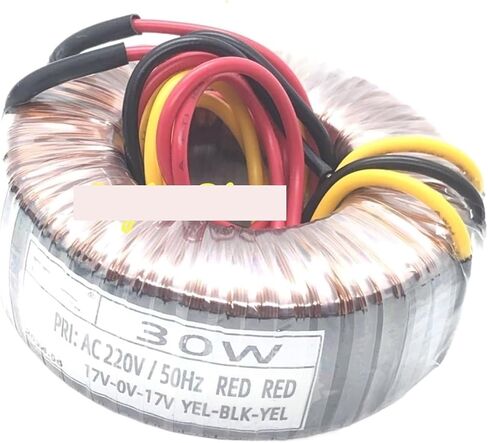 1PCS 30W 30VA INPUT 220V OUTPUT 17V-0-17V محول حلقة الطاقة in Saudi Arabia