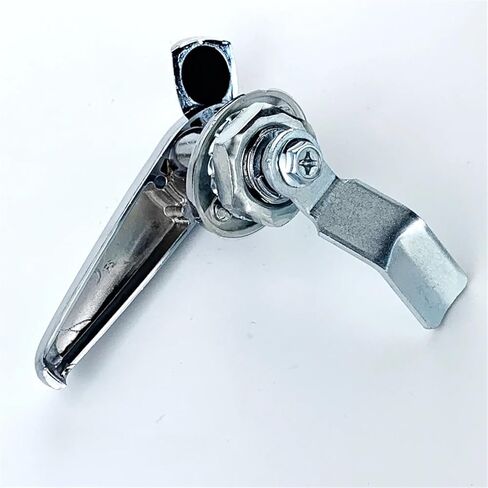 Outdoor Electrical Control Cabinet Door Stainless Steel Handle Lock Mechanical Equipment Pull Handle Lock 1Pcs(-3 Stainless Steel) in Saudi Arabia