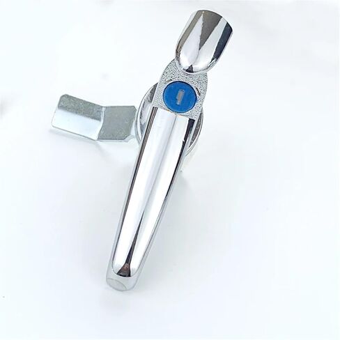 Outdoor Electrical Control Cabinet Door Stainless Steel Handle Lock Mechanical Equipment Pull Handle Lock 1Pcs(-3 Stainless Steel) in Saudi Arabia