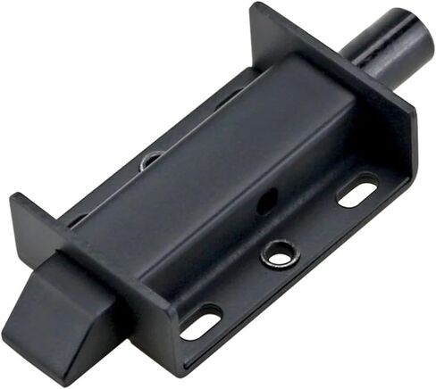 4-Inch Spring Press Push Pull Telescopic Latch Door Hinge Industrial Equipment Cabinet Door Latch Impact Type Door Lock 1Pcs(Zinc Blue Front) in Saudi Arabia