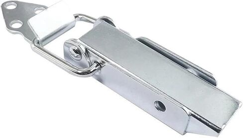 Hasp Latch Catch Stainless Steel Iron Buckle for Aviation Luggage Lock Heavy Equipment Wardrobe Drawer Cabinet Door Buckle 506 1Pcs(304 Stainless Steel) in Saudi Arabia