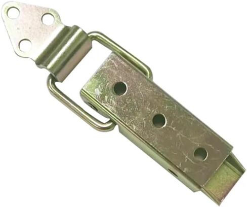 Hasp Latch Catch Stainless Steel Iron Buckle for Aviation Luggage Lock Heavy Equipment Wardrobe Drawer Cabinet Door Buckle 506 1Pcs(304 Stainless Steel) in Saudi Arabia