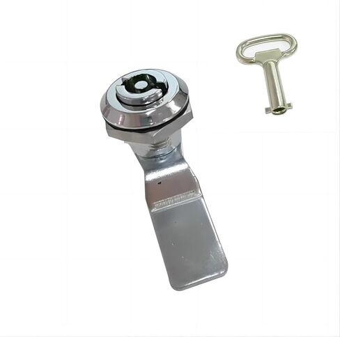 Zinc Alloy with Key Tongue for Door Lock Can Turn Tongue Electric Cabinet Door Locks Box Several Different Locker Height 1Pcs(Lock-A-Zinc-H15) in Saudi Arabia
