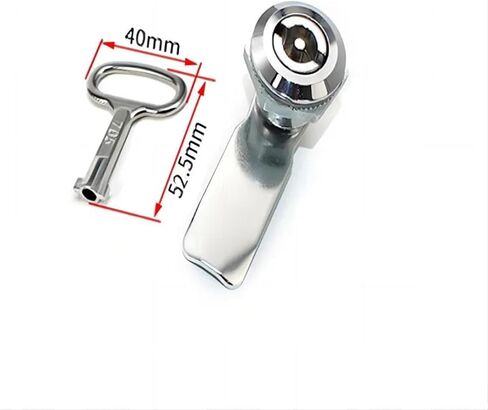 Zinc Alloy with Key Tongue for Door Lock Can Turn Tongue Electric Cabinet Door Locks Box Several Different Locker Height 1Pcs(Lock-A-Zinc-H15) in Saudi Arabia