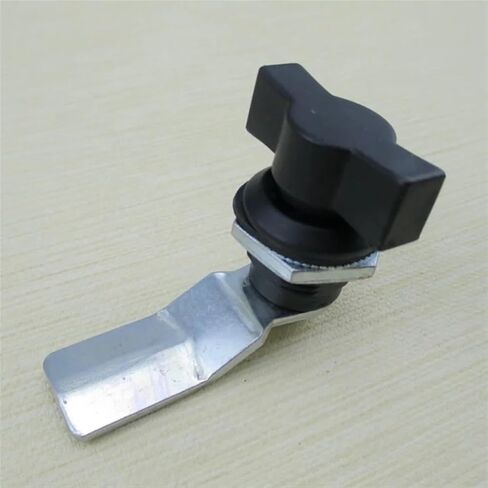 Airfoil Handle Lock Instrument Cabinet Lock Distribution Box Tool Lock Cylinder Tongue Lock MS714 1Pcs(GH-18MM) in Saudi Arabia