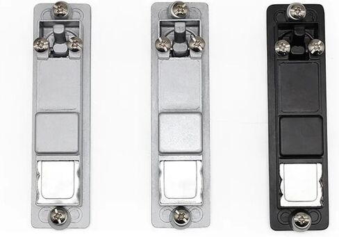 MS730 Bouncing Cabinet Plane Lock Black Matte Distribution Box Tin Trunk Switch Cabinet Equipment Box Industrial Lock 1Pcs(Matte-2) in Saudi Arabia