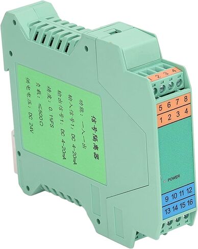 عزل إشارة DC24V موثوق 1 إدخال 1 جهاز إرسال الإخراج للاستخدام الصناعي DIN Rail Mount in Saudi Arabia