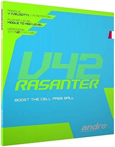 Rasanter V42 Table Tennis Rubber Red 2.3 in Saudi Arabia