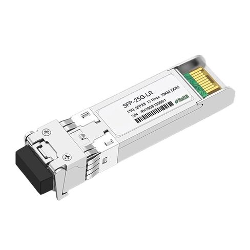 25 جرام وحدة الألياف الضوئية SFP28 الوضع واحد واجهة LC الألياف LC 10km الوحدة البصرية مفتاح التوافق 10km in Kuwait