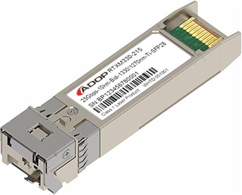 SFP-25GBX-U-10 متوافق 25GBASE SFP28 1270NM-TX/1330NM-RX 10KM DOM Simplex LC SMF MODULE OPTICAL OPTICAL in Kuwait