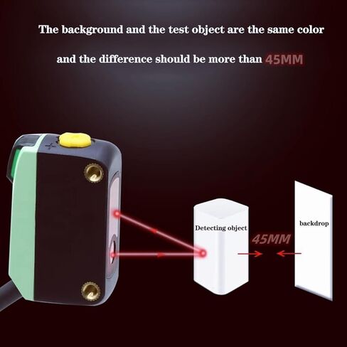 مستشعر BGX-40N NPN الكهروضوئي المستشعر المنتشر انعكاس مربع مستشعر مفتاح كهروضوئي مربع ، عرض عرض مصباح العرض in Kuwait