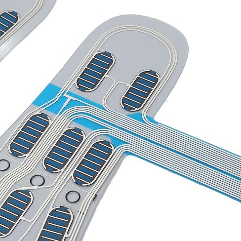 1 Pair Thin Film Foot Pressure Sensor Smart Insole Sensor 16 Sensing Area Pressure Transducer Shoe Insole for Step Counting in Saudi Arabia