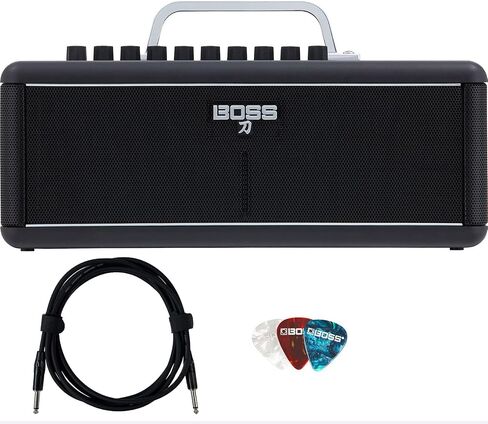 Boss Katana AIR Guitar Amplifier Bundle with Gearlux Instrument Cable and Picks in Saudi Arabia