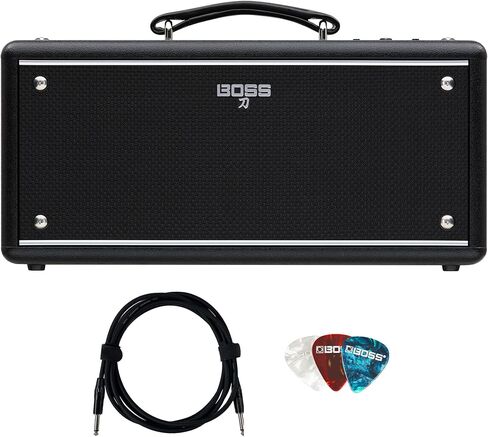 Boss Katana AIR Guitar Amplifier Bundle with Gearlux Instrument Cable and Picks in Saudi Arabia