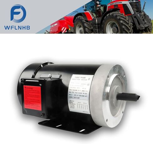 WFLNHB 3 Phase 2HP Shaft Diameter Electric Motor 1800 RPM 56 C Frame 230/460V Air Compressor Motor in Saudi Arabia