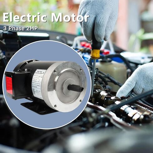 WFLNHB 3 Phase 2HP Shaft Diameter Electric Motor 1800 RPM 56 C Frame 230/460V Air Compressor Motor in Saudi Arabia