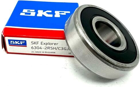 SKF 6304 2RSH/C3 GJN Ball محامل ، مطاطية مرتفعة درجة الحرارة 20x52x15 مم in Saudi Arabia