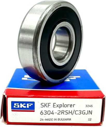 SKF 6304 2RSH/C3 GJN Ball محامل ، مطاطية مرتفعة درجة الحرارة 20x52x15 مم in Saudi Arabia