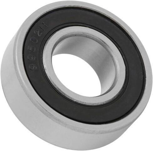 [2 pack] 99502H - Deep Groove Ball Ball Ball 0.625 in x 1.375 in x 0.4331 in (id x od x width) | 15.9 مم × 34.9 ملم × 11 مم (معرف X OD X عرض) مع ختم مطاطي مزدوج in Saudi Arabia