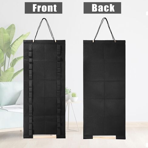 Karate Belt Display Rack, Taekwondo Belt Display Holder with Bamboo Medal Rack, Jiu Jitsu Belt Hanging Holder, Felt Martial Arts Belts Organizer for Taekwondo, Karate, BJJ Learners in Kuwait