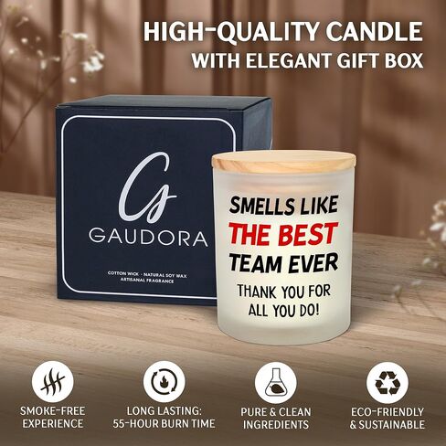 شكرا لك هدايا للنساء - شمعة خزامى الفانيليا الطويلة قطرها 10 أوقية - تقدير عيد ميلاد هدايا صانع الفرق للنساء زملاء العمل في العمل معلمي سيدة المعلمين in Kuwait