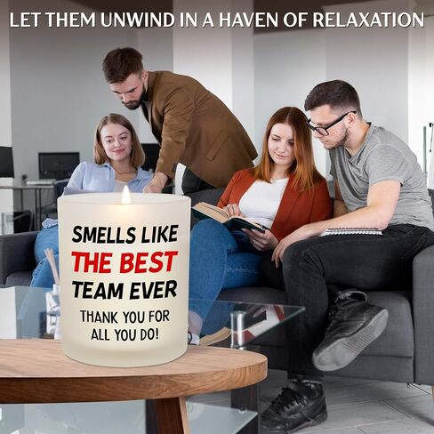 شكرا لك هدايا للنساء - شمعة خزامى الفانيليا الطويلة قطرها 10 أوقية - تقدير عيد ميلاد هدايا صانع الفرق للنساء زملاء العمل في العمل معلمي سيدة المعلمين in Kuwait