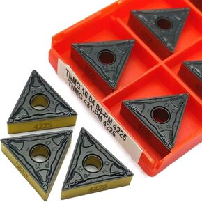 أداة الدوران ، أداة الدوران الداخلية Carbide 10pcs TNMG160404 TNMG160408 PM 4225 أسطواني أداة تحويل أداة الكرببية (الحجم: TNMG160404 PM 4225) in Kuwait