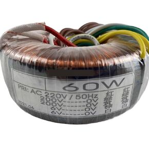 1PCS 60W 60VA إدخال 220 فولت الإخراج 200V 6V محول حلقة الطاقة in Kuwait