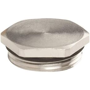 HP-16-BR-B, Nickel Plated Brass PG 16 Hex Plug (10 Items) in Saudi Arabia