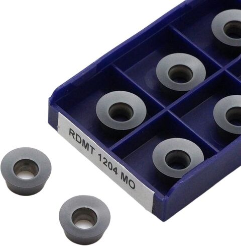 أداة الدوران ، أداة تشغيل Carbide Inner 10pcs RDMT1204MO LT30 Carbide CNC مخرطة مخرطة قاطع القاطع الصلب شفرة من الفولاذ المقاوم للصدأ in Kuwait