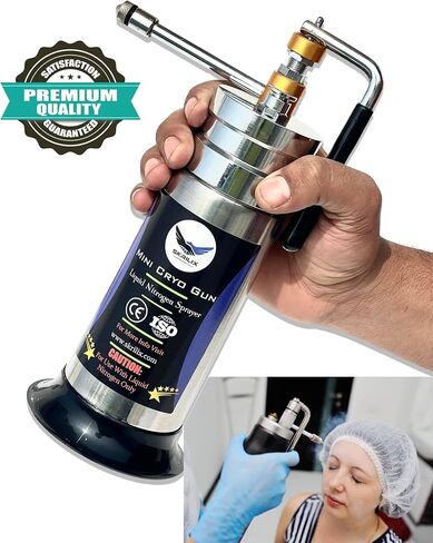 Mini Liquid Nitrogen Cryotherapy Sprayer Instrument 350ML Spray Tank in Saudi Arabia
