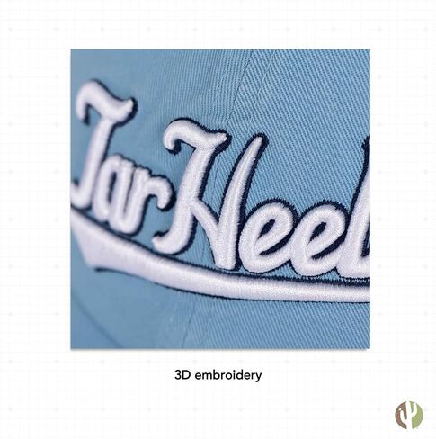Desert Cactus University of North Carolina Baseball Hat UNC Chapel Hill Tar Heels Brimmed Embroidered Hats Cap Adjustable Cloth Strap Adult (Style G1) Blue in Saudi Arabia