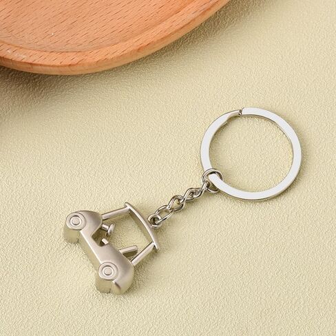 Silver Golf Cart Keychain for Women Men Golf Lovers Gift Ideas Golfing Accessories for Dad Mom Golf Key Chains for Car Keys Boyfriend Husband Birthday Gifts for Him Funny Daughter Son Gifts in Saudi Arabia