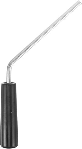 Wakauto Popcorn Maker Handle for Commercial Popcorn Machines Replacement Parts, Iron and Plastic Agitator Shaft Grip Parts with Connector Lid Knob and Pin 7.48X2.95X0.78 Inches in Saudi Arabia