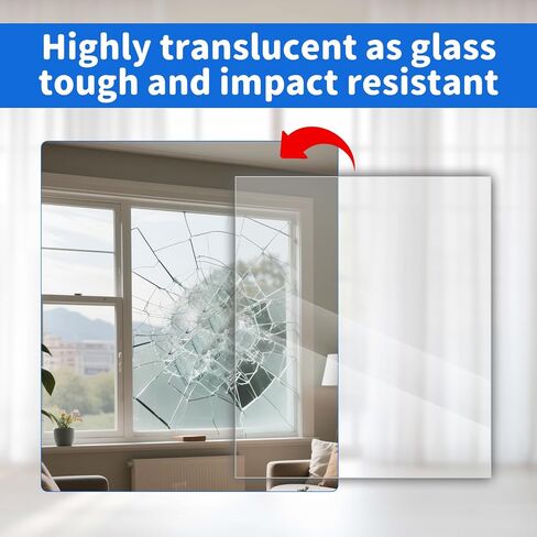 1/8 Thick Inch Acrylic Sheet for Laser Cutting, Engraving, Badges, UV Printed Signs, Home Decor, Crafts and Creative DIY Projects with Acrylic Protective Sheet (3, White, 8X8) in Saudi Arabia