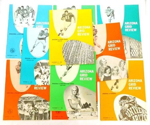 الكثير من (10) برامج كرة القدم الكلية 1966 و 1967 - برامج اتحاد كرة القدم الأميركي - برامج اتحاد كرة القدم الأميركي in Saudi Arabia