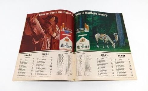 1966 ديترويت ليونز في برنامج شيكاغو بيرز لكرة القدم كرة القدم 11-6-66-برامج اتحاد كرة القدم الأميركي in Saudi Arabia