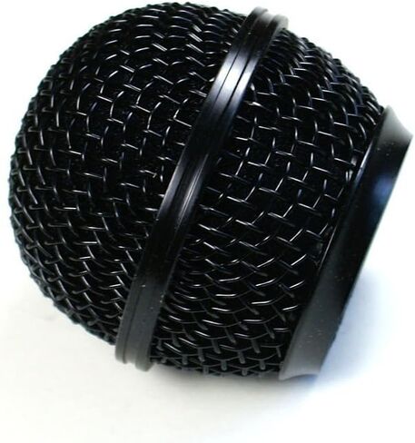 2 Pack SM58 Microphone Grille Replacement Compatible with Shure Beta 58a SM58 BLX2 PGX2 Wireless and Wired Vocal Microphones Head Cover, Black in Saudi Arabia