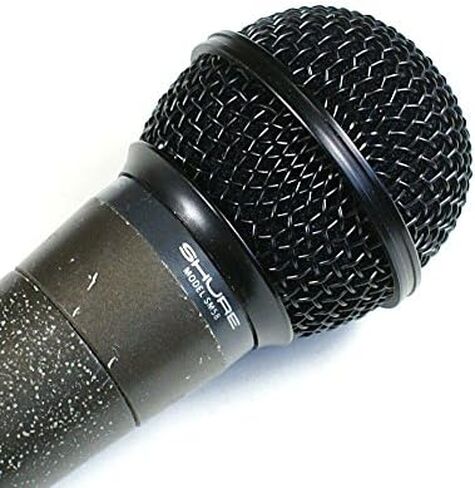 2 Pack SM58 Microphone Grille Replacement Compatible with Shure Beta 58a SM58 BLX2 PGX2 Wireless and Wired Vocal Microphones Head Cover, Black in Saudi Arabia