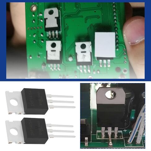 The Lord of the Tools 20Pcs IRF1404 N-Channel TO-220 Plug-in N-Channel 40V 160A 333W for Automobile Electric Vehicle Solar Panel LED Lighting Audio Amplifier in Saudi Arabia