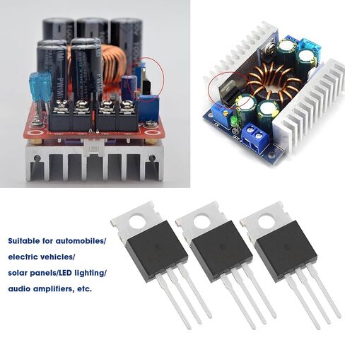 The Lord of the Tools 20Pcs IRF1404 N-Channel TO-220 Plug-in N-Channel 40V 160A 333W for Automobile Electric Vehicle Solar Panel LED Lighting Audio Amplifier in Saudi Arabia